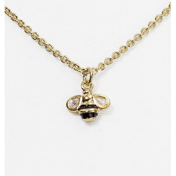 NEW Kate Spade Queen Bee Pendant Necklace - Picture 7 of 8
